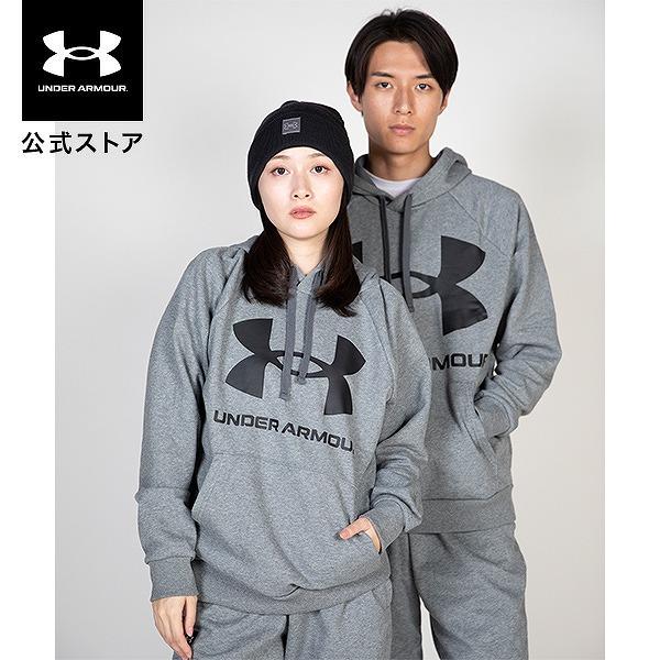 セール価格 公式 アンダーアーマー UNDER ARMOUR UA メンズ トレーニング パーカー ライバルフリース フーディー 〈ビッグロゴ〉  1357093