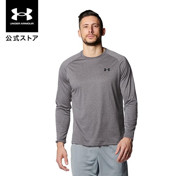 公式 アンダーアーマー UNDER ARMOUR メンズ トレーニング Tシャツ UA テック2.0 ロングスリーブ 長袖 ロンT 1358562