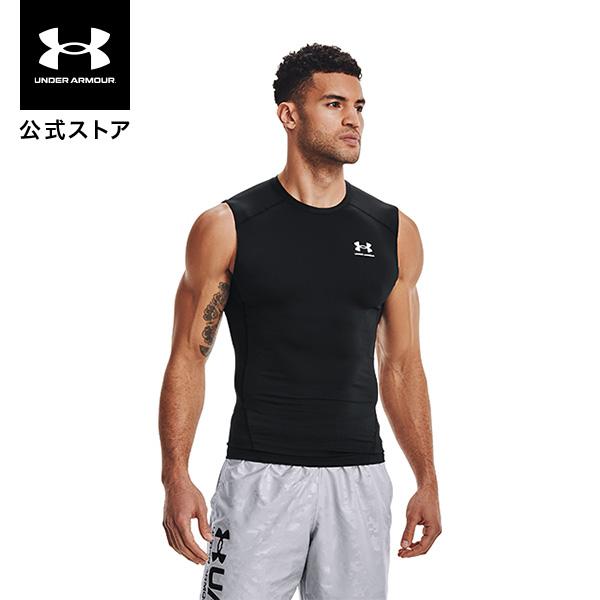 公式 アンダーアーマー UNDER ARMOUR メンズ トレーニング ベースレイヤー UA ヒートギアアーマー コンプレッション スリーブレス  シャツ アンダーシャツ