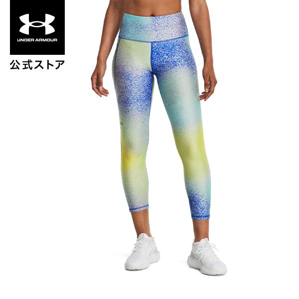 【30%OFF】公式 アンダーアーマー UNDER ARMOUR ウィメンズ トレーニング レギンス＆タイツ UAヒートギアアーマー オールオーバープリント アンクルレギンス