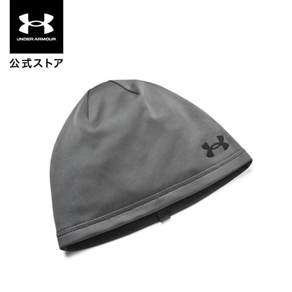 公式 アンダーアーマー UNDER ARMOUR UA ストーム ビーニー (トレーニング／MEN) 1365918 キャップ＆ビーニー ニット帽 陸上 マラソン