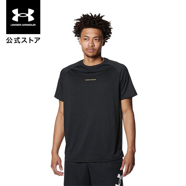 新品　UA アンダーアーマー　ショートスリーブTシャツ　野球ウェア　黒　Lサイズ UNDER ARMOUR 公式 アンダーアーマー UA UAテック ロング