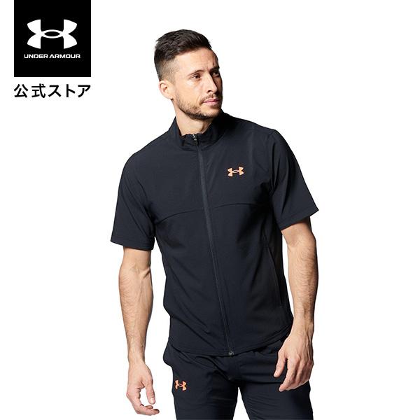 【50%OFF】公式 アンダーアーマー UNDER ARMOUR メンズ トレーニング UA フレッシュウーブン ショートスリーブ フルジップ ジャケット  1378372