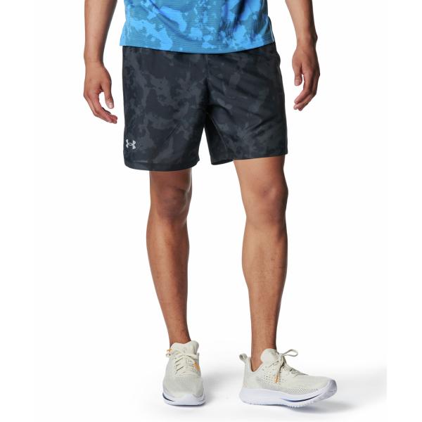公式 アンダーアーマー UNDER ARMOUR メンズ UAローンチ 7インチ プリント ショーツ Run ハーフパンツ ランニングパンツ ランパン ショートパンツ 1382621