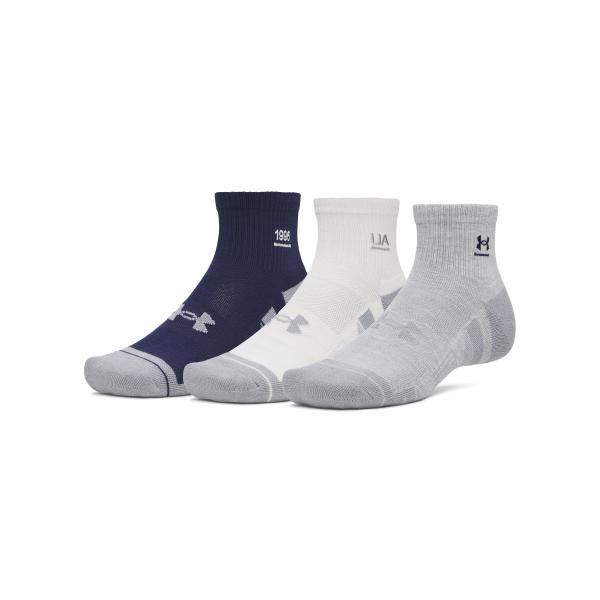 公式 アンダーアーマー UNDER ARMOUR ユニセックス UAパフォーマンステック ノベルティ クオーター ソックス （3足セット） Sportstyle 靴下 0 00 1382943
