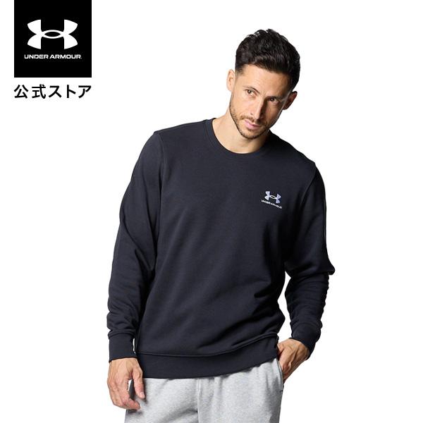UNDER ARMOUR UAエッセンシャルテリー クルー ブラック 2XL UNDER ARMOUR 公式 アンダーアーマー UA エッセンシャルテリー