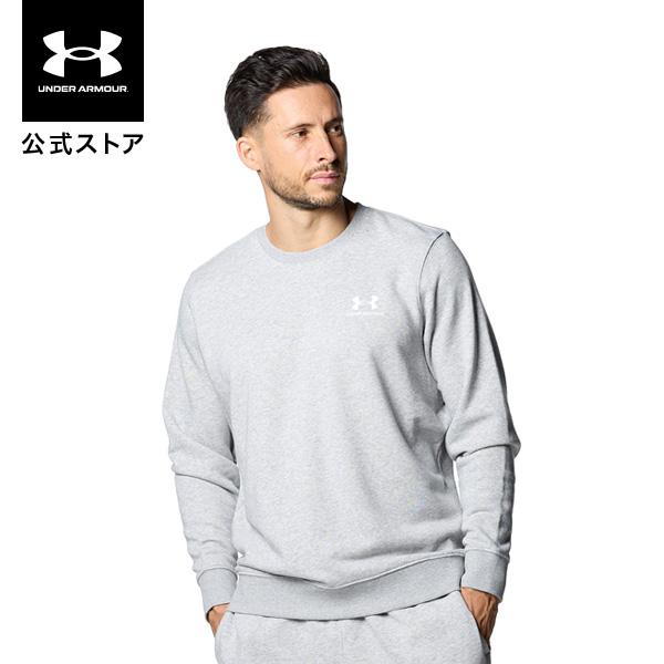 【50％OFF】公式 アンダーアーマー UNDER ARMOUR UA エッセンシャルテリー クルー (トレーニング／MEN) 1384821 パーカー&amp;トレーナー スウェット メンズ