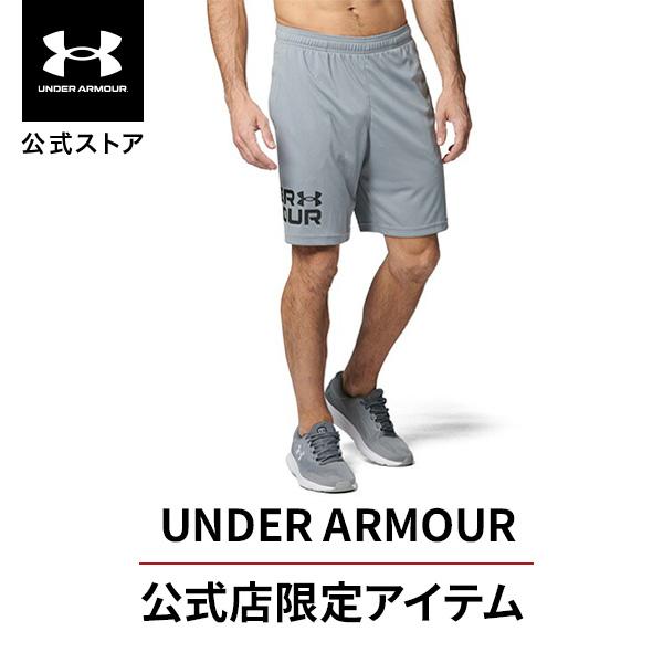 【30%OFF】公式 アンダーアーマー UNDER ARMOUR UA UAテック ワードマーク ショーツ （トレーニング／MEN ） 1385491 ハーフパンツ ショートパンツ 半ズボン