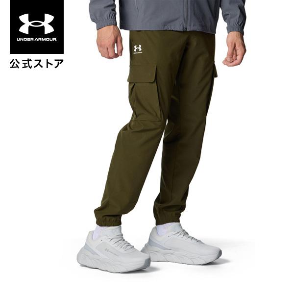【30％OFF】公式 アンダーアーマー UNDER ARMOUR メンズ UAバイブウーブン カーゴパンツ Sportstyle ロングパンツ   1386558