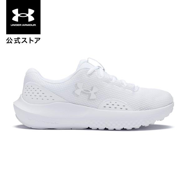 公式 アンダーアーマー UNDER ARMOUR ウィメンズ UAチャージド サージ4 ワイド ランニング シューズ 7000 陸上 マラソン 3028571