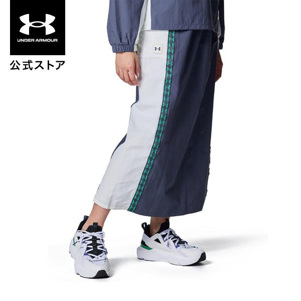 【30％OFF】公式 アンダーアーマー UNDER ARMOUR ウィメンズ UAクリンクル ウーブン ロングスカート トレーニング ロングパンツ 9000 6001390