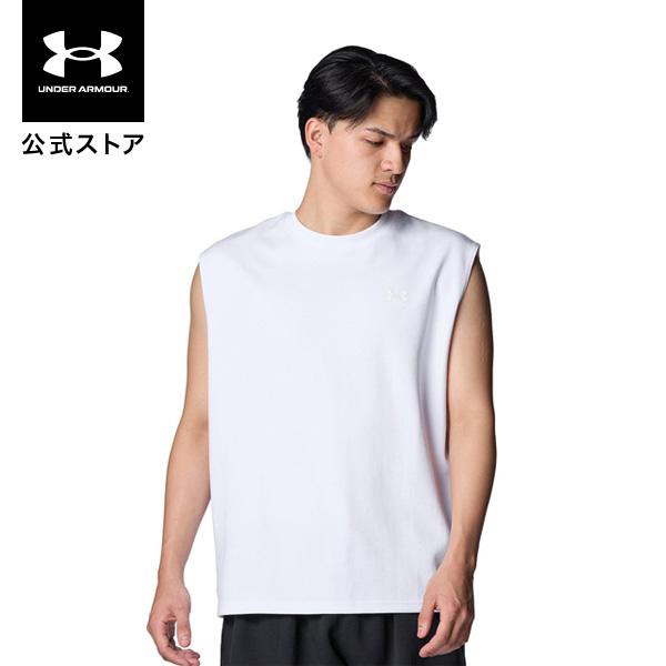 【30％OFF】公式 アンダーアーマー UNDER ARMOUR メンズ UAアポロ スリーブレス シャツ スポーツスタイル スリーブレス 4500 ノースリーブ 6001465