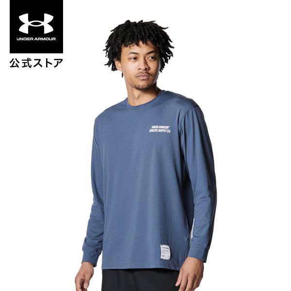 【30％OFF】公式 アンダーアーマー UNDER ARMOUR メンズ UAモチベート バック グラフィック ロングスリーブ Tシャツ トレーニング Tシャツ 5000 6001511