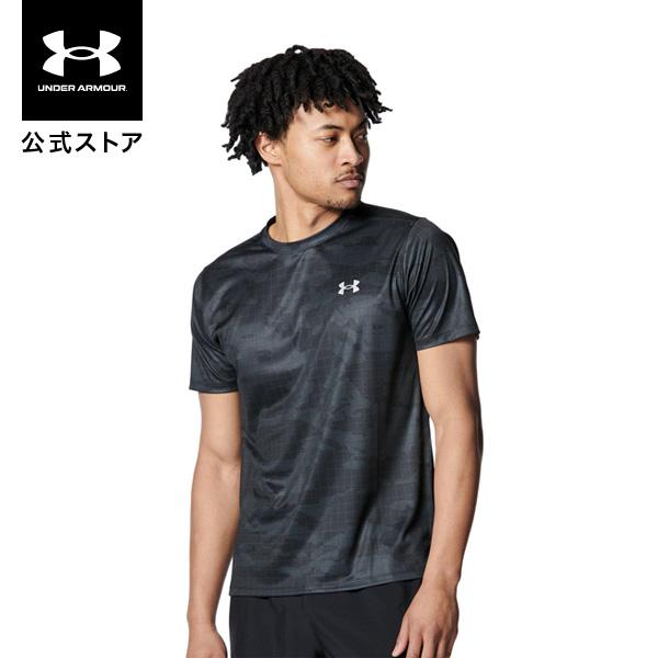 【30％OFF】公式 アンダーアーマー UNDER ARMOUR メンズ UAスピードストライド プリント ショートスリーブ Tシャツ ランニング Tシャツ 4500 陸上 6001552