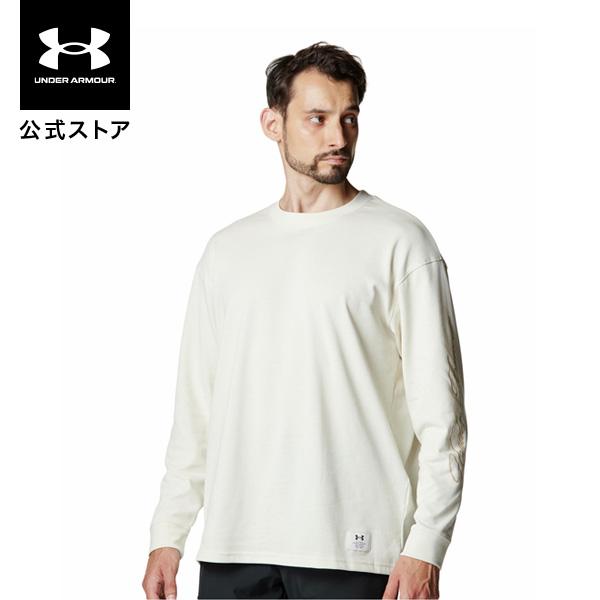【30％OFF】公式 アンダーアーマー UNDER ARMOUR メンズ UAヘビーウエイト ロングスリーブ Tシャツ Sportstyle Tシャツ 長袖 ロンT  6007413