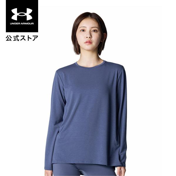 【30％OFF】公式 アンダーアーマー UNDER ARMOUR ウィメンズ UAソフト ロングスリーブ Tシャツ Train Tシャツ 長袖 ロンT  6007707