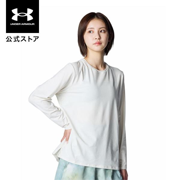 【30％OFF】公式 アンダーアーマー UNDER ARMOUR ウィメンズ UAソフト ロングスリーブ Tシャツ Train Tシャツ 長袖 ロンT  6007707