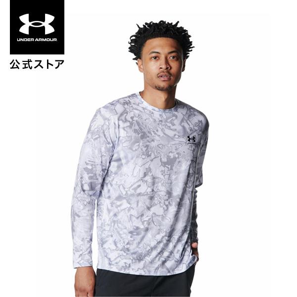 【30％OFF】公式 アンダーアーマー UNDER ARMOUR メンズ UAテック カモ ロングスリーブ Tシャツ Train Tシャツ 長袖 ロンT  6007731