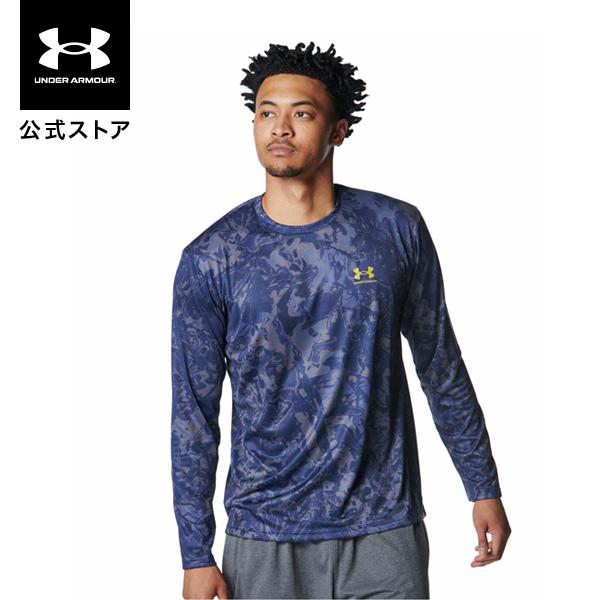 【30％OFF】公式 アンダーアーマー UNDER ARMOUR メンズ UAテック カモ ロングスリーブ Tシャツ Train Tシャツ 長袖 ロンT  6007731