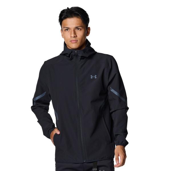公式 アンダーアーマー UNDER ARMOUR メンズ UAブラッシュドウーブン リフレクト ジャケット Train ジャケット アウター ウインドブレーカー  6007741