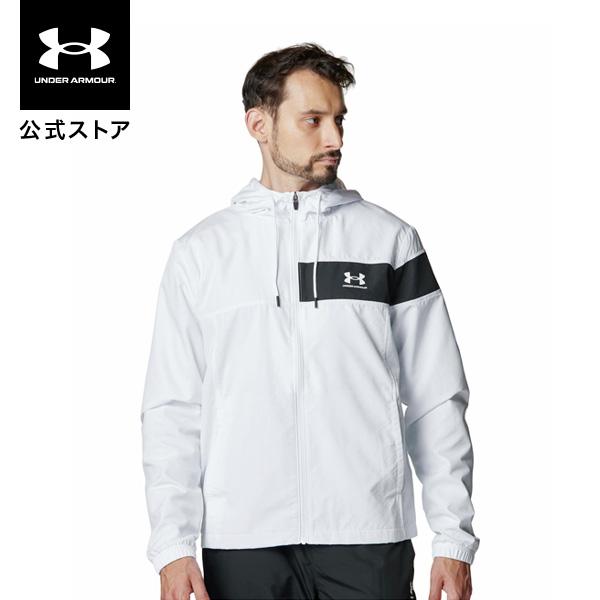 新品保管品 アンダーアーマー ジャケット L 白 UNDER ARMOUR（アンダーアーマー） 公式 メンズ UAメッシュ ライナー
