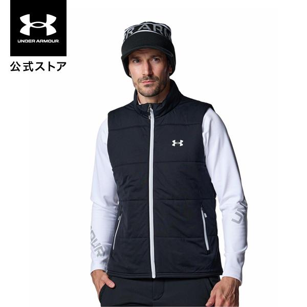 【30％OFF】公式 アンダーアーマー UNDER ARMOUR メンズ UAドライブ プロ インサレーテッド フルジップ ベスト Golf ジャケット アウター 6007925