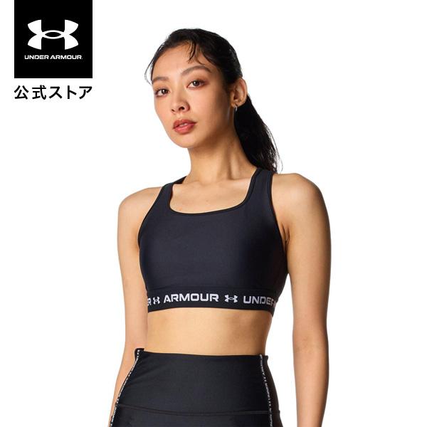 公式 アンダーアーマー UNDER ARMOUR ウィメンズ UAクロスバックブラ ミディアムサポート Train スポーツブラ スポブラ 下着 00 6012598