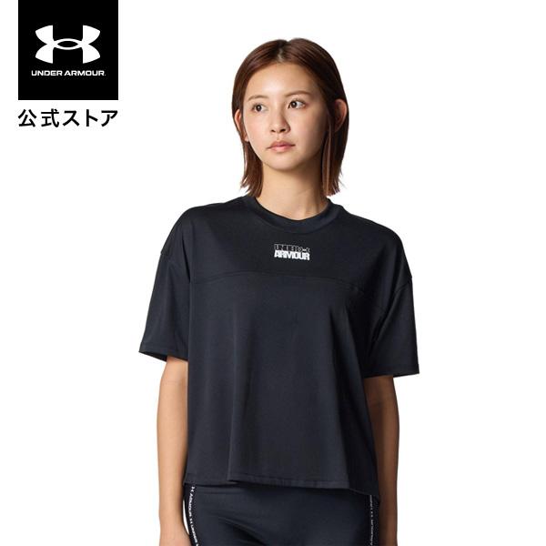 【30％OFF】公式 アンダーアーマー UNDER ARMOUR ウィメンズ UAテック ボックス グラフィック Tシャツ Train Tシャツ 半袖 00 6012611 ブラック