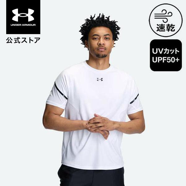 【30％OFF】公式 アンダーアーマー UNDER ARMOUR UA UAアーマードライ ショートスリーブ Tシャツ（トレーニング／MEN） 6014261 ホワイト