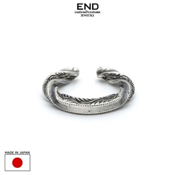 アクセサリー END OLD ENGLAVED ROD RING END CUSTOM JEWELLERS OLD ENGLAVED ROD RING : UNDERFIELD