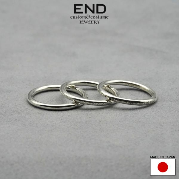 END CUSTOM JEWELLERS 3 STACK RING : UNDERFIELD ONLINE STORE