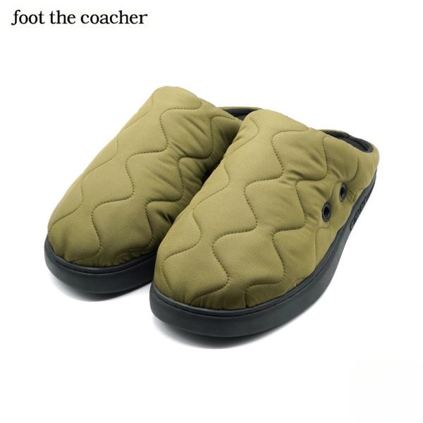 foot the coacher フットザコーチャー QUILTING SANDALS-WAVE