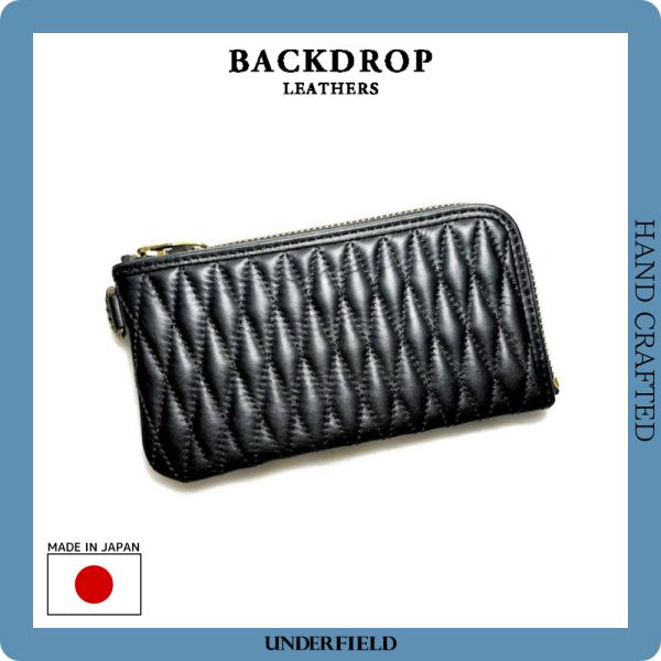 BACKDROP Leathers バックドロップ・レザーズ L-ZIP WALLET エルジップ