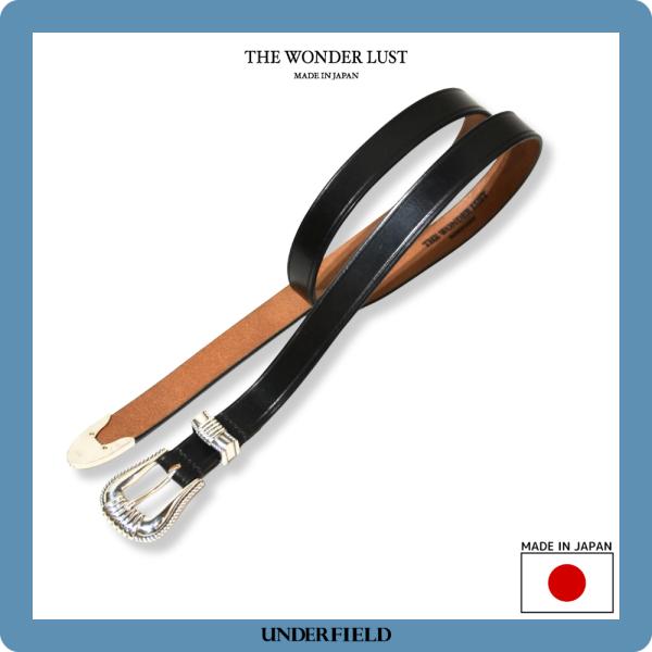 THE WONDER LUST ザワンダーラスト 25mm WESTERN LONG BELT