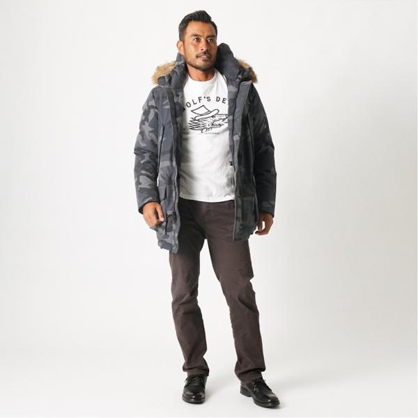 処分セール のダウンジャケット Parka Hc カモ メンズ Wocps2679 ウールリッチ メンズ Arctic Camou Grey Camo Grey Woolrich Arctic アークティック 1671 John Rich Bros Wocps2679 1671gy Under Loop