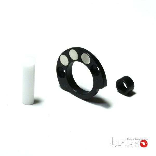 Avail★ABU2500 浅溝スプール 2mm＆マグネットブレーキ★レッド Avail☆ABU2500 浅溝スプール 2mm＆マグネットブレーキ☆レッド