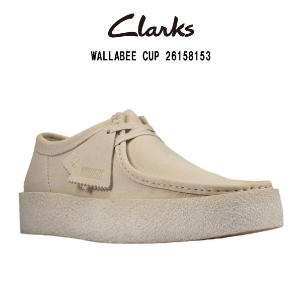 CLARKS(クラークス)ワラビー カップ モカシン クレープソール スタンダード 厚底 シューズ ...