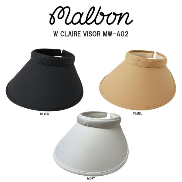 Malbon Golf レディース ゴルフウェア セットアップ サンバイザー付き