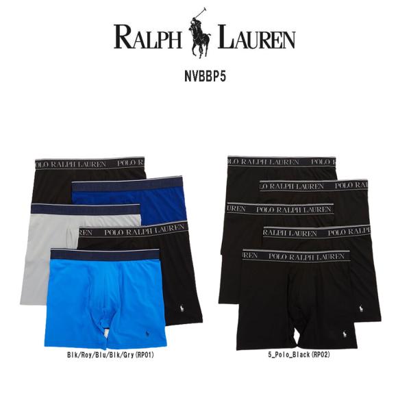 [ポロ ラルフローレン] ミドル ボクサーパンツ 5枚セット パック メンズ 下 Amazon.co.jp: [POLO RALPH LAUREN] [ポロ ラルフローレン