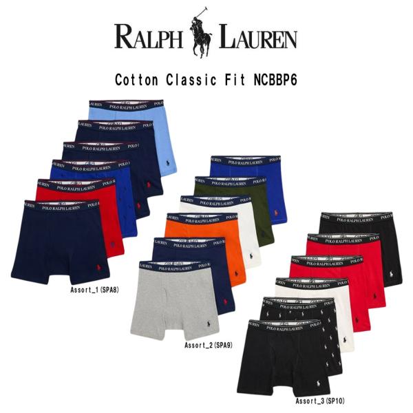 【新品6枚セット】ラルフローレン ボクサーパンツ LLサイズ 黒 正規品 POLO RALPH LAUREN ボクサーパンツ 父の日 プレゼント 3枚セット