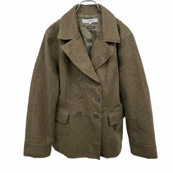 「お値下げ」未使用45Rメルトンハーフコート CINOH｜ボンディングメルトンハーフコート