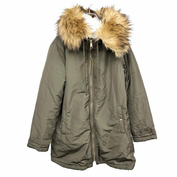 新品/訳アリ】Provador ミリタリーコート 裏ファー フードのファー脱着