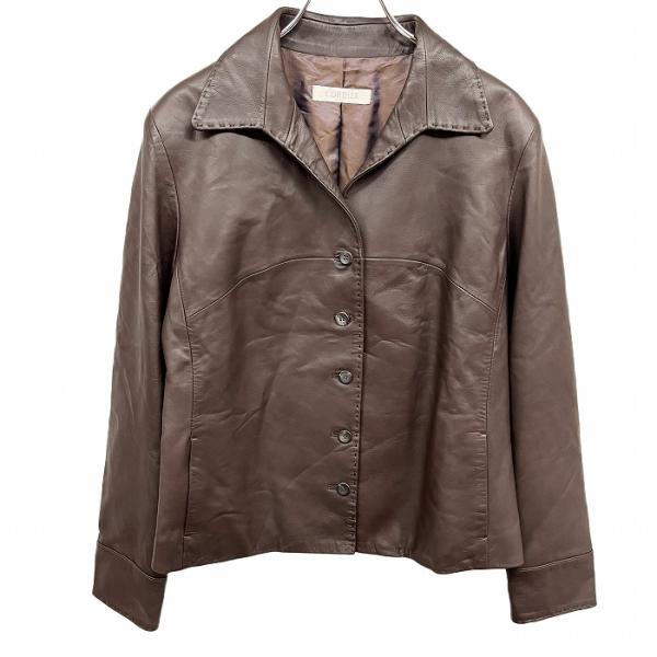 CORDIER 【新品/訳アリ】CORDIER レザージャケット 長袖 肩 CORDIER 【新品/訳アリ】CORDIER レザージャケット 長袖 肩