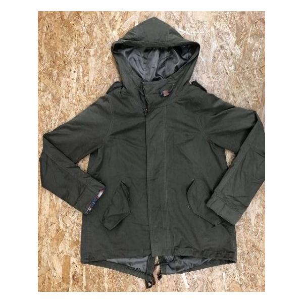 モッズコート　ミリタリー　カーキ　CIAOPANIC チャオパニック　ワッペン モッズコート ミリタリー カーキ CIAOPANIC チャオパニック