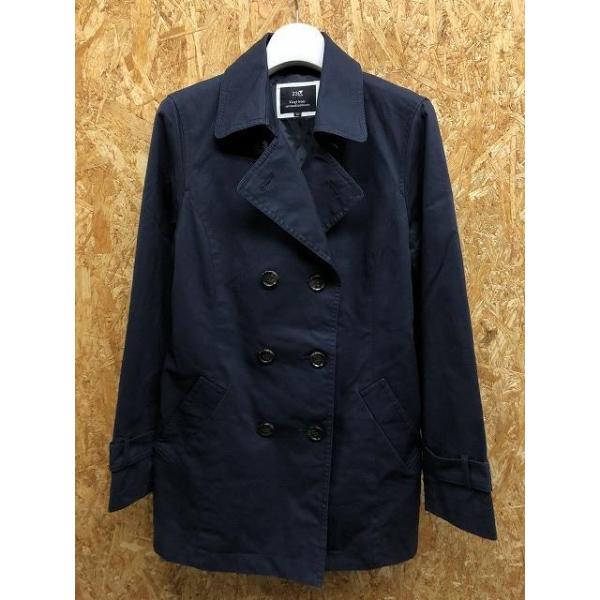 【美品】23区 トレンチコート 40 Lサイズ 11号 undo-rowa_bl02013