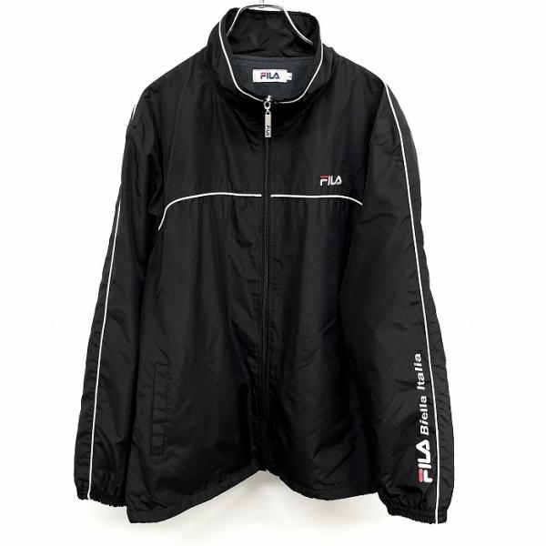FILA（フィラ） L メンズ 若干薄手 ジップアップ ジャケット ブルゾン