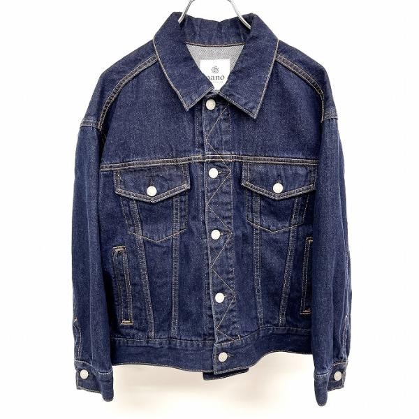 未使用　ナノユニバース　 Gジャン　ブラック 楽天市場】【SALE／50%OFF】NANO universe ストレッチデニムG