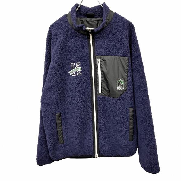 kissmark golf キスマーク ゴルフ 2WAY 中綿 ジャケット M kissmark キスマーク ゴルフ ボアジャケット 裏地付き