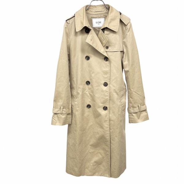 最終価格【新品タグ付き】SLOBE IENAトレンチ スプリングコート　日本製 undo-rowa_bl05239