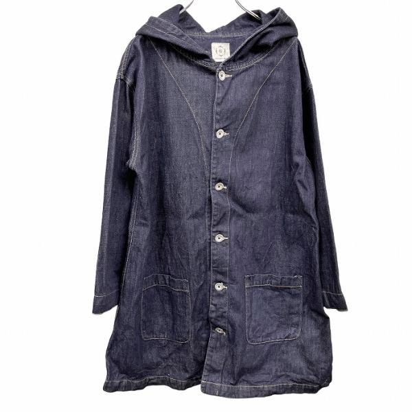 Samansa Mos2（サマンサモスモス） フーデッドデニムコート パーカー
